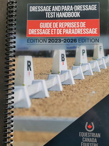 2023-26 EDITION Dressage & Para-Dressage Test Handbook (bilingual)