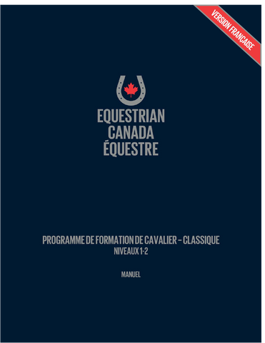 Programme de Formation de Cavalier - Classique - Niveaux 1-2 - VERSION FRANÇAISE